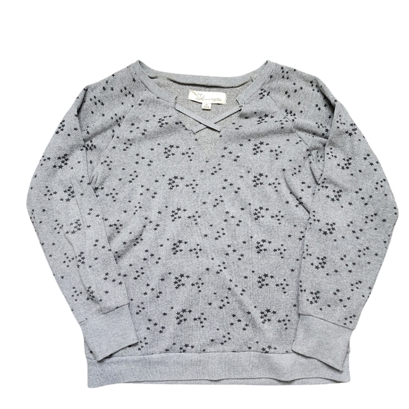 Vintage Havana Gray Patterned Sweater - Picture 1 of 8